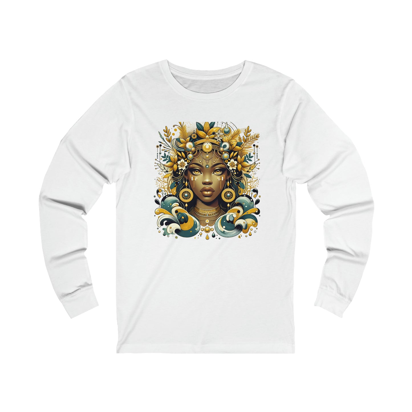 Oshun: Yoruba Goddess of Love Long Sleeve Tee