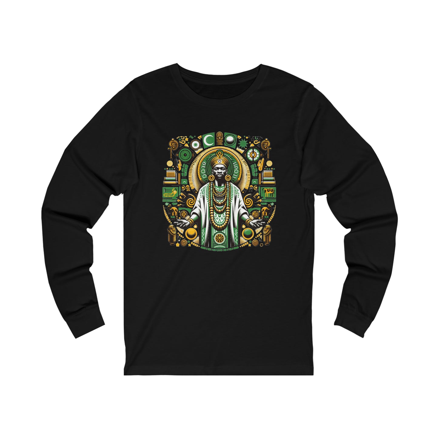 Orunmila: Yoruba Babalawo Long Sleeve Tee