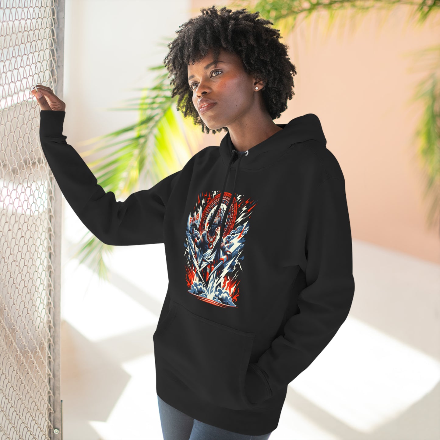 Sango: Yoruba God of Thunder and Lightning Hoodie