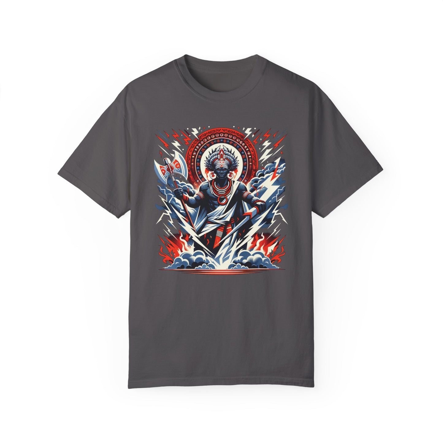 Sango: Yoruba God of Thunder and Lightning T-Shirt