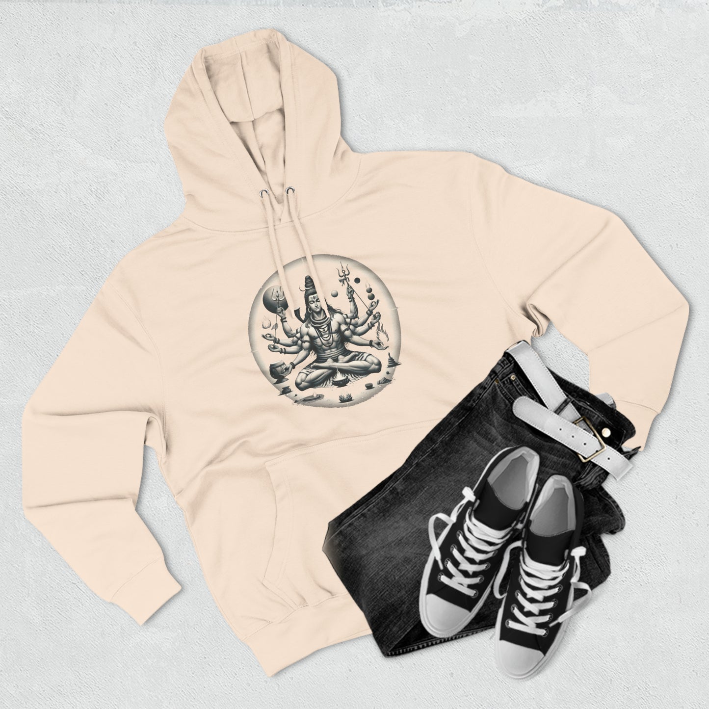 Shiva Meditate Hoodie