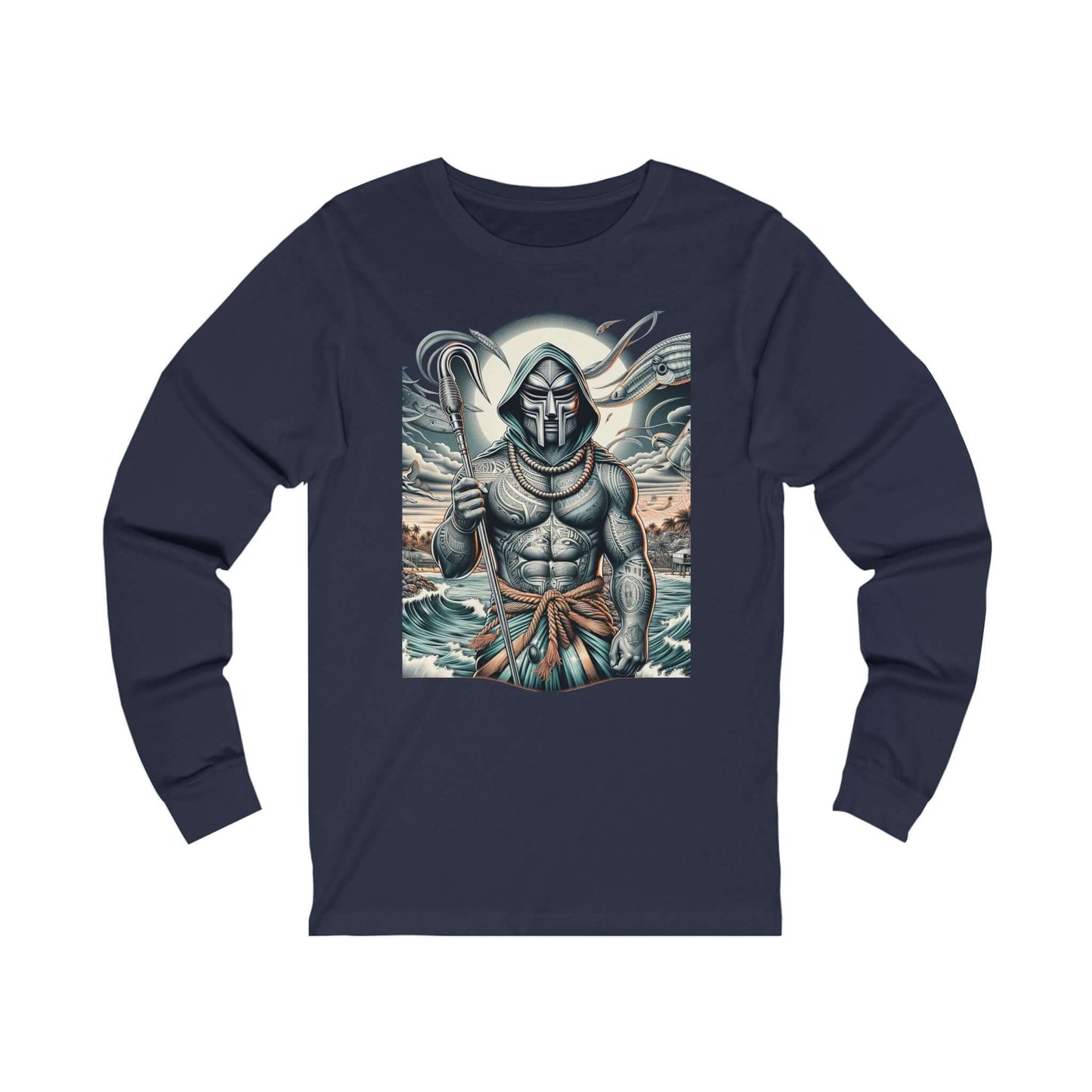 MF MAUI Chief Long Sleeve Tee - MF DOOM Mythology