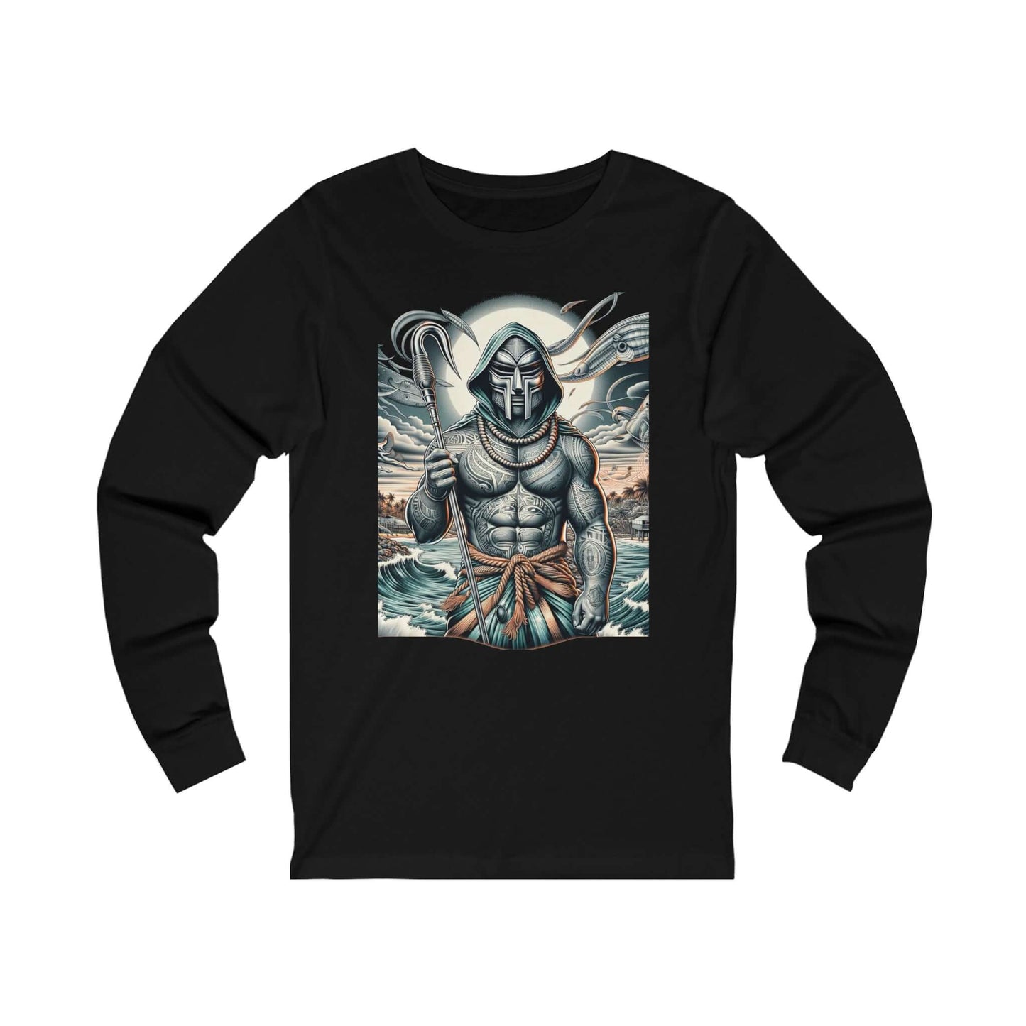 MF MAUI Chief Long Sleeve Tee - MF DOOM Mythology