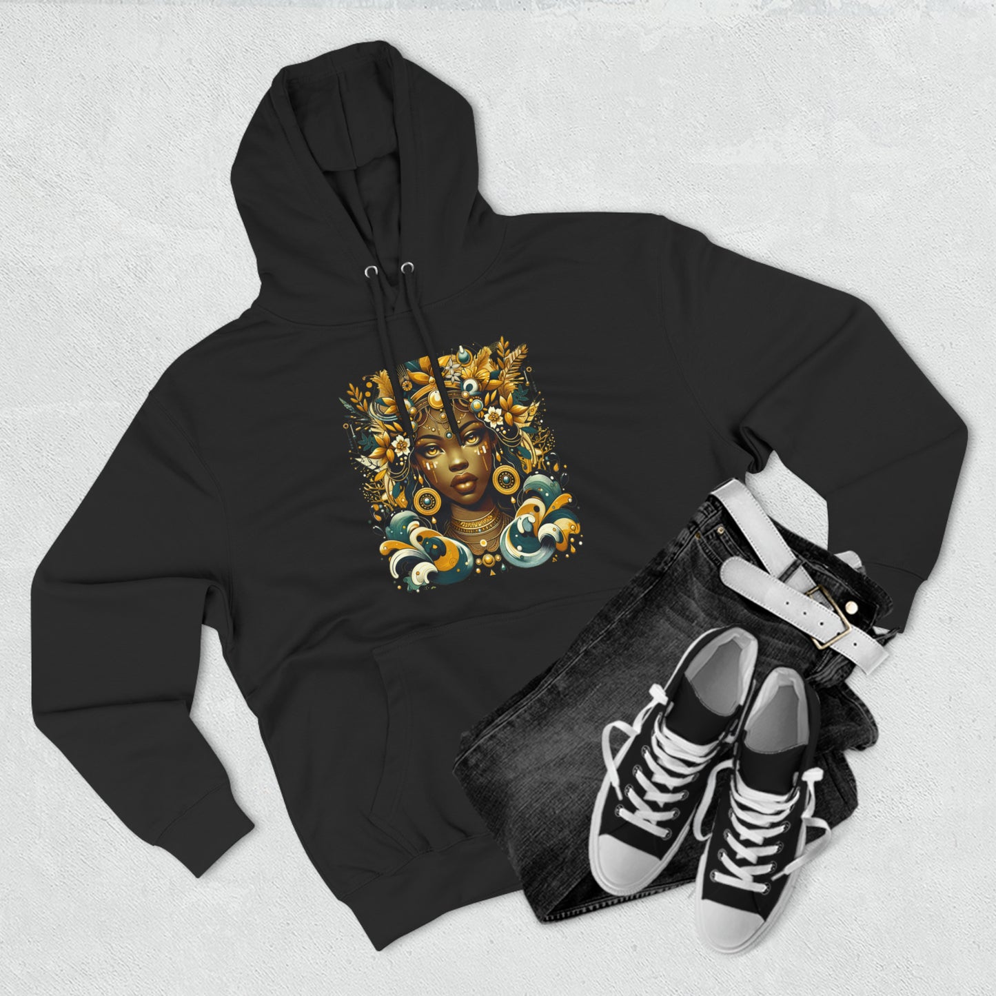 Oshun: Yoruba Goddess of Love Hoodie