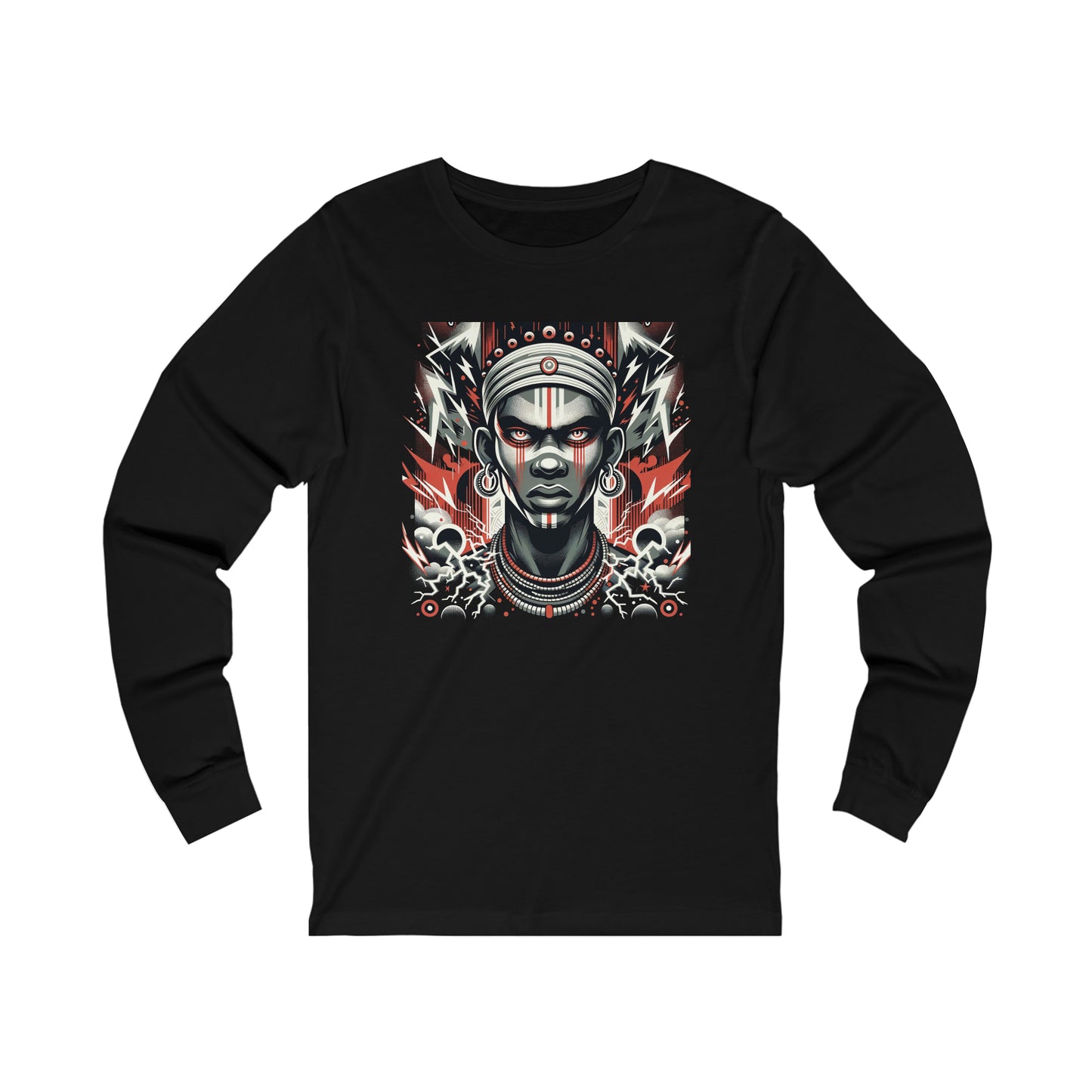 Sango: Yoruba Third King Long Sleeve Tee