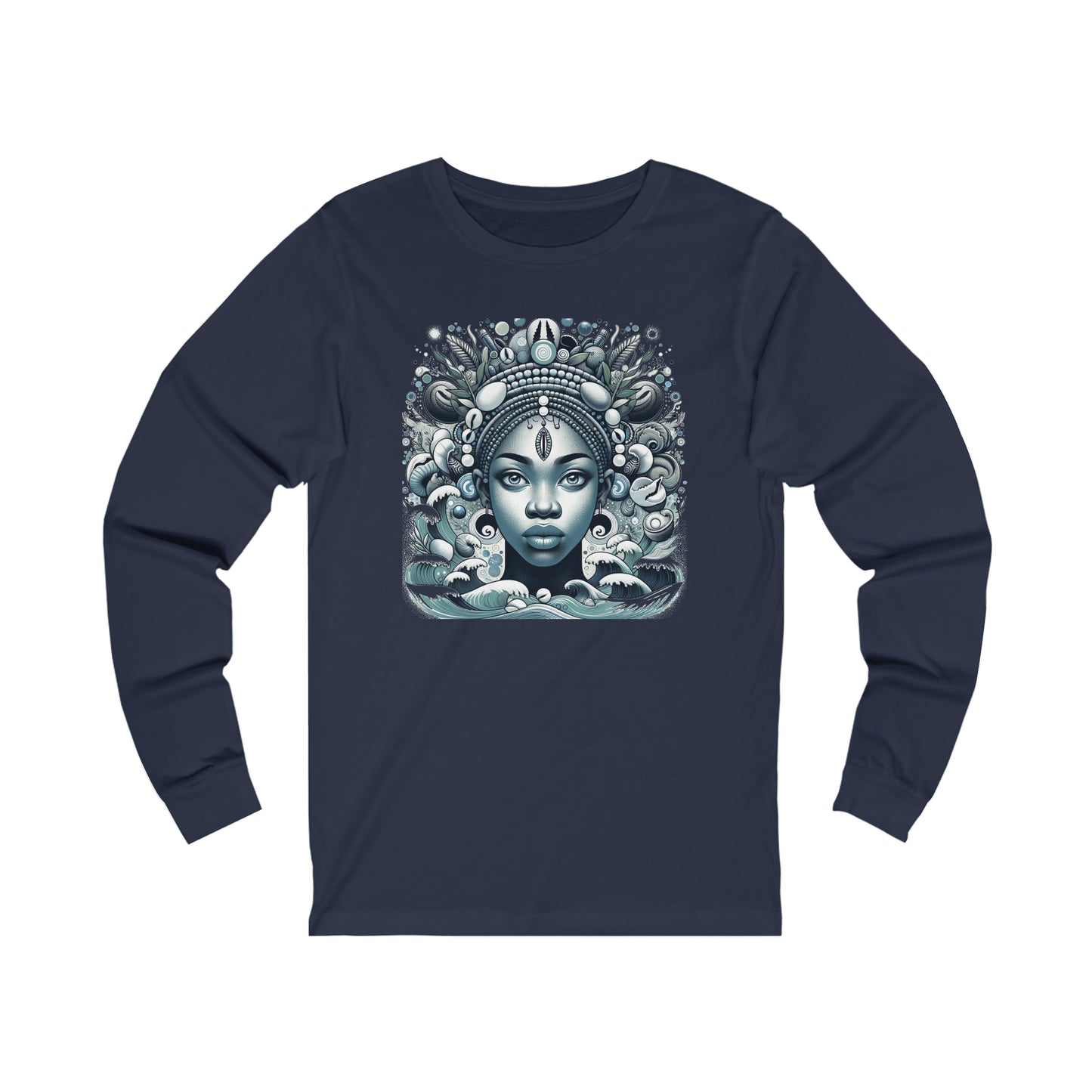 Yemoja: Yoruba Mother Orisha Long Sleeve Tee