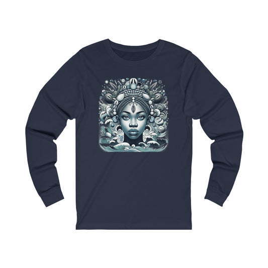 Yemoja: Yoruba Mother Orisha Long Sleeve Tee