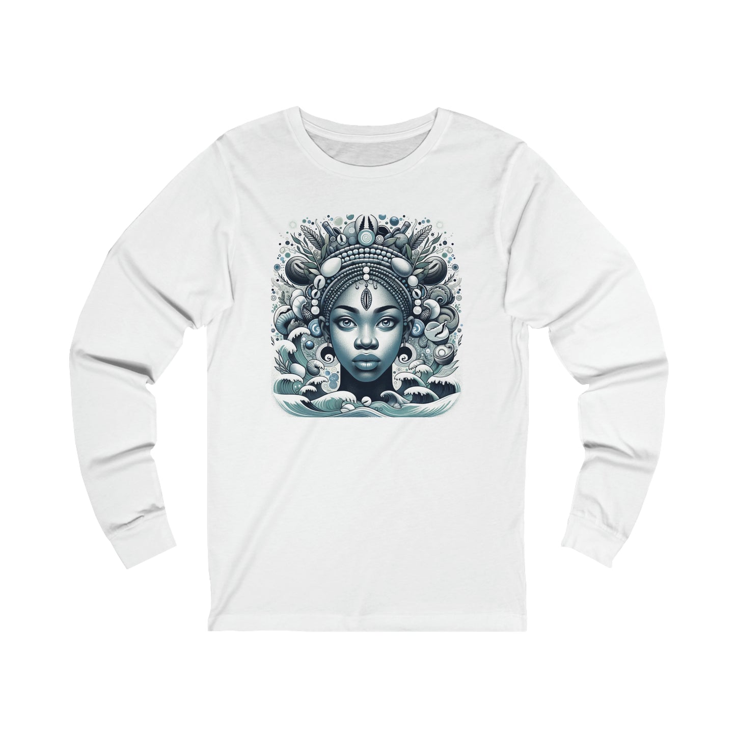 Yemoja: Yoruba Mother Orisha Long Sleeve Tee