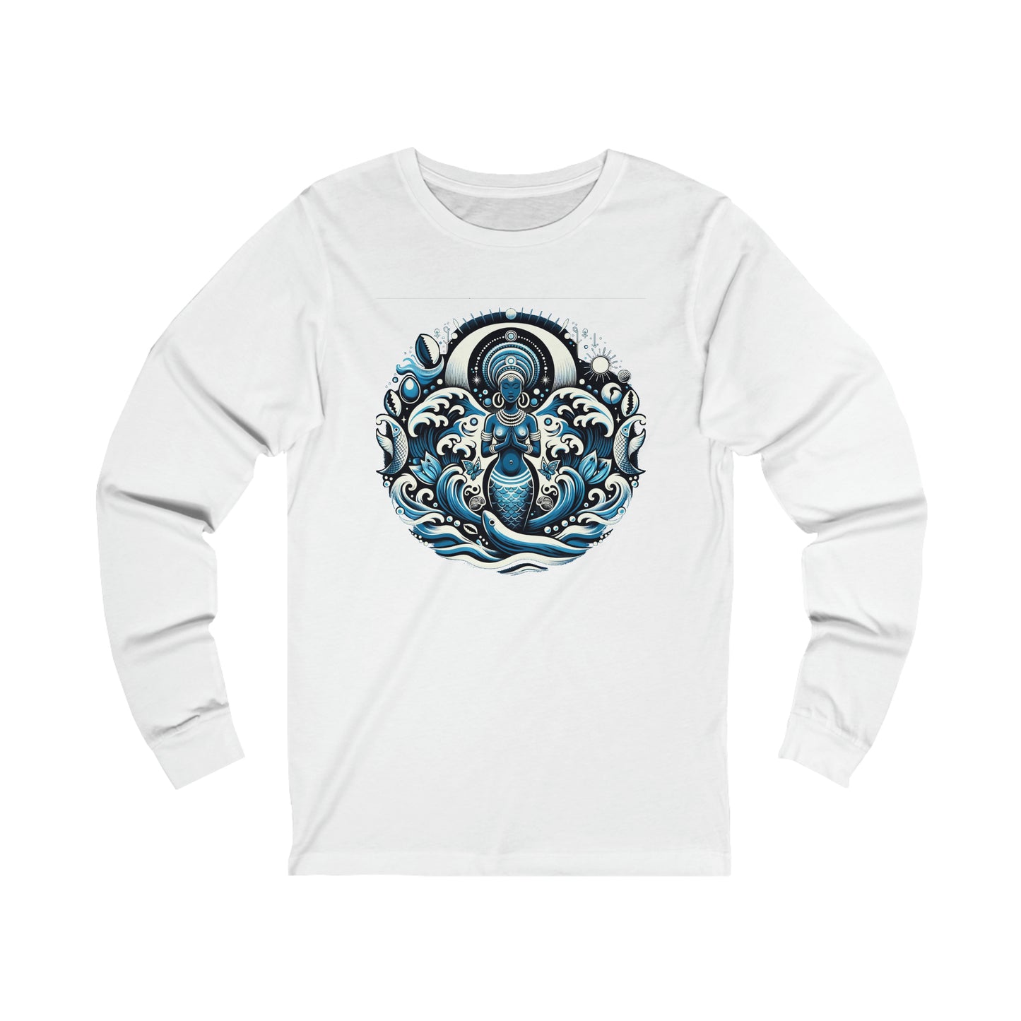 Yemoja: Yoruba Queen of the Sea Long Sleeve Tee