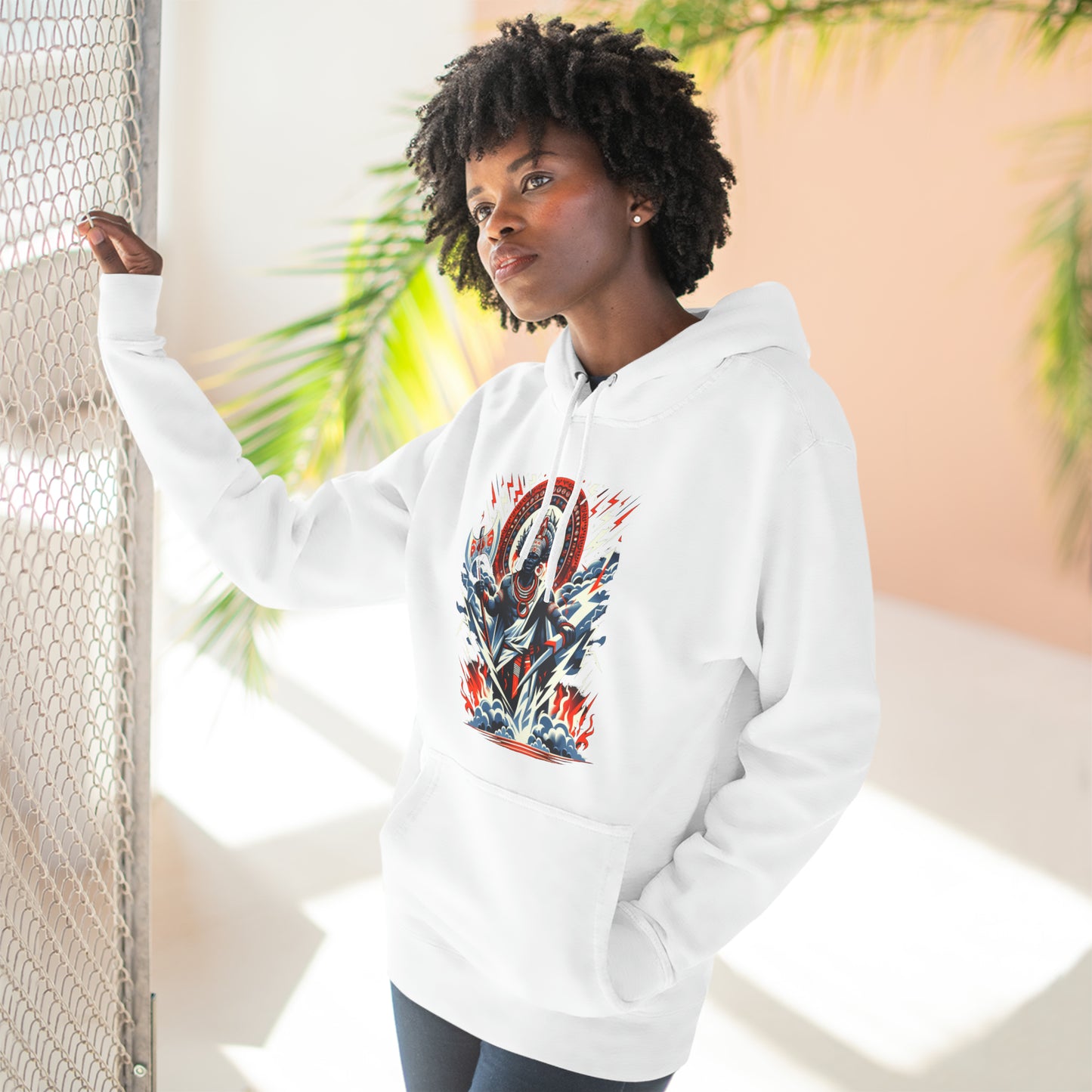 Sango: Yoruba God of Thunder and Lightning Hoodie