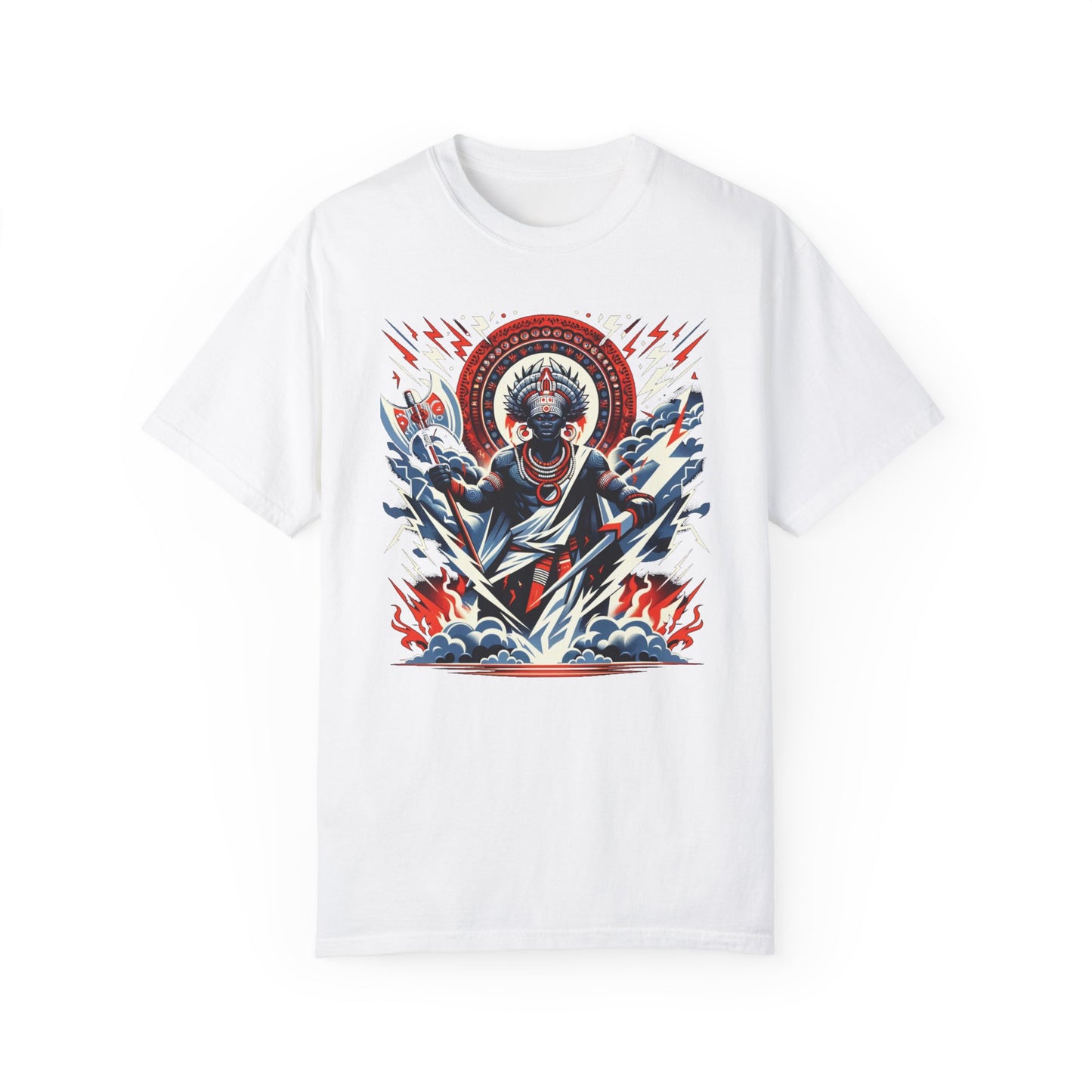 Sango: Yoruba God of Thunder and Lightning T-Shirt