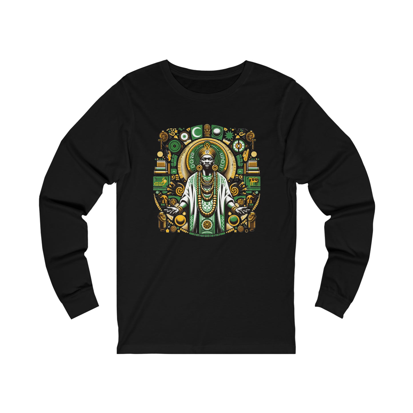 Orunmila: Yoruba Babalawo Long Sleeve Tee