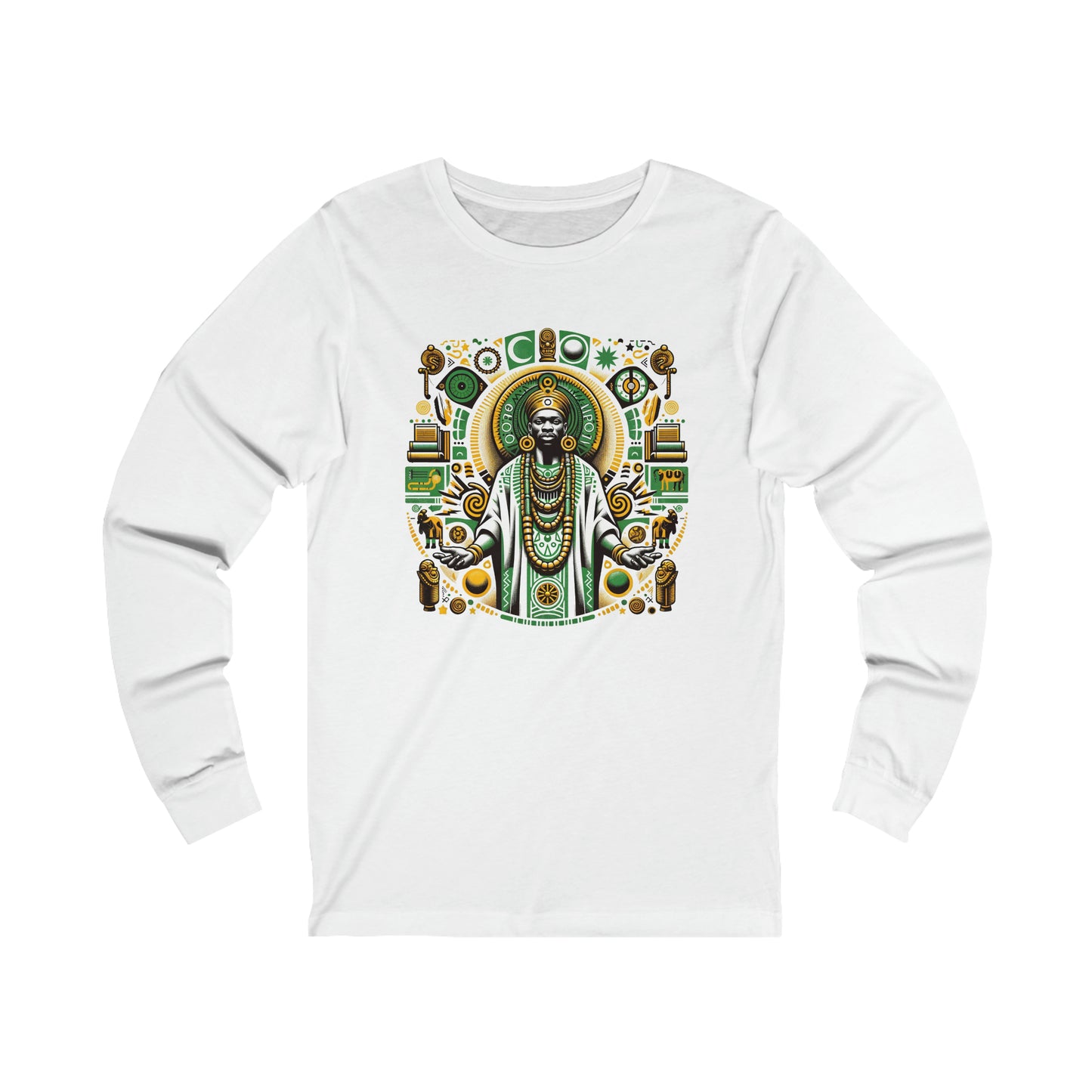 Orunmila: Yoruba Babalawo Long Sleeve Tee