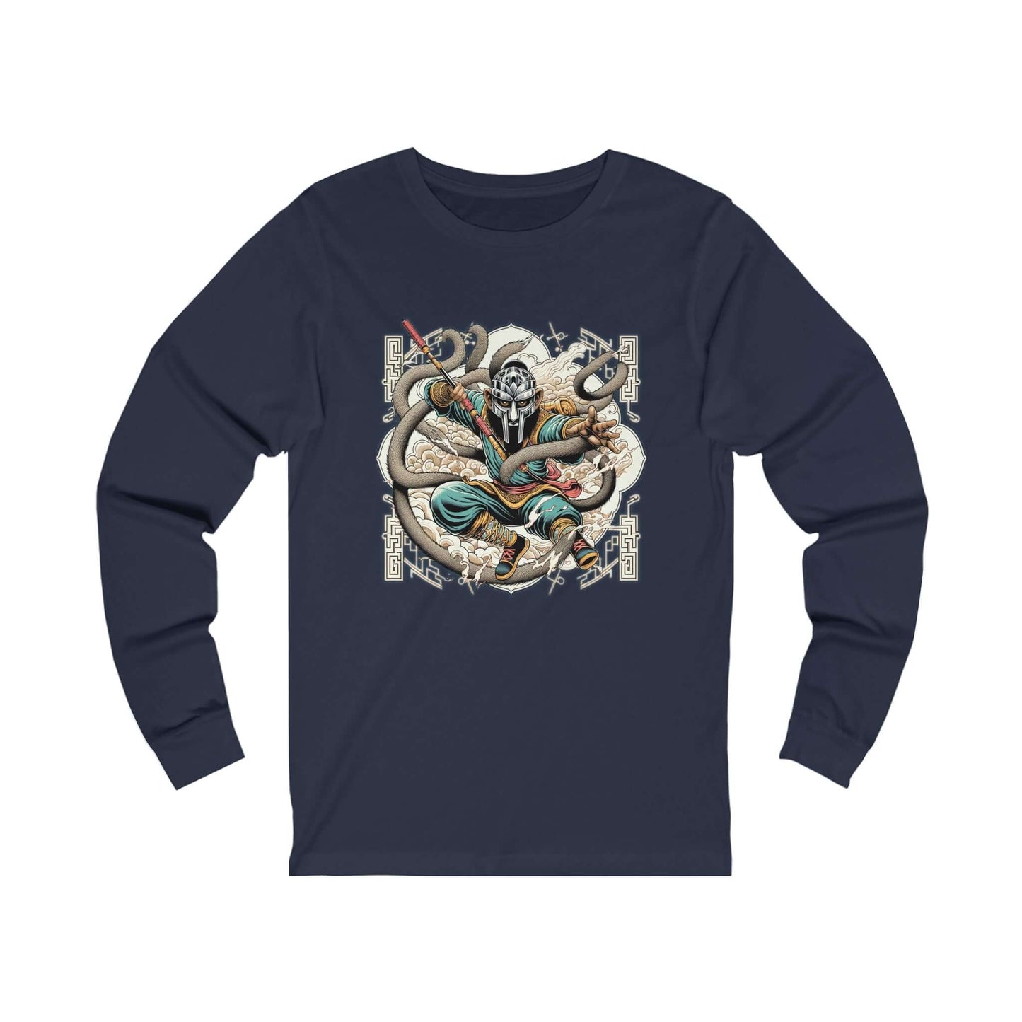 MF SUN WUKONG Warrior Long Sleeve Tee - MF DOOM Mythology