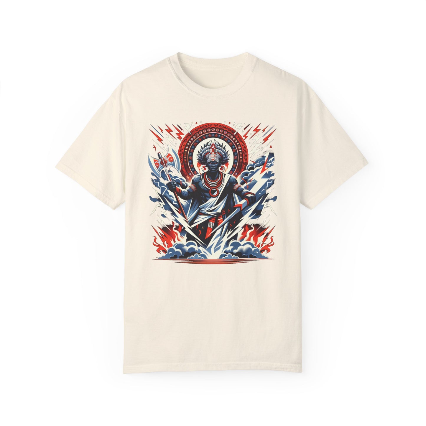 Sango: Yoruba God of Thunder and Lightning T-Shirt