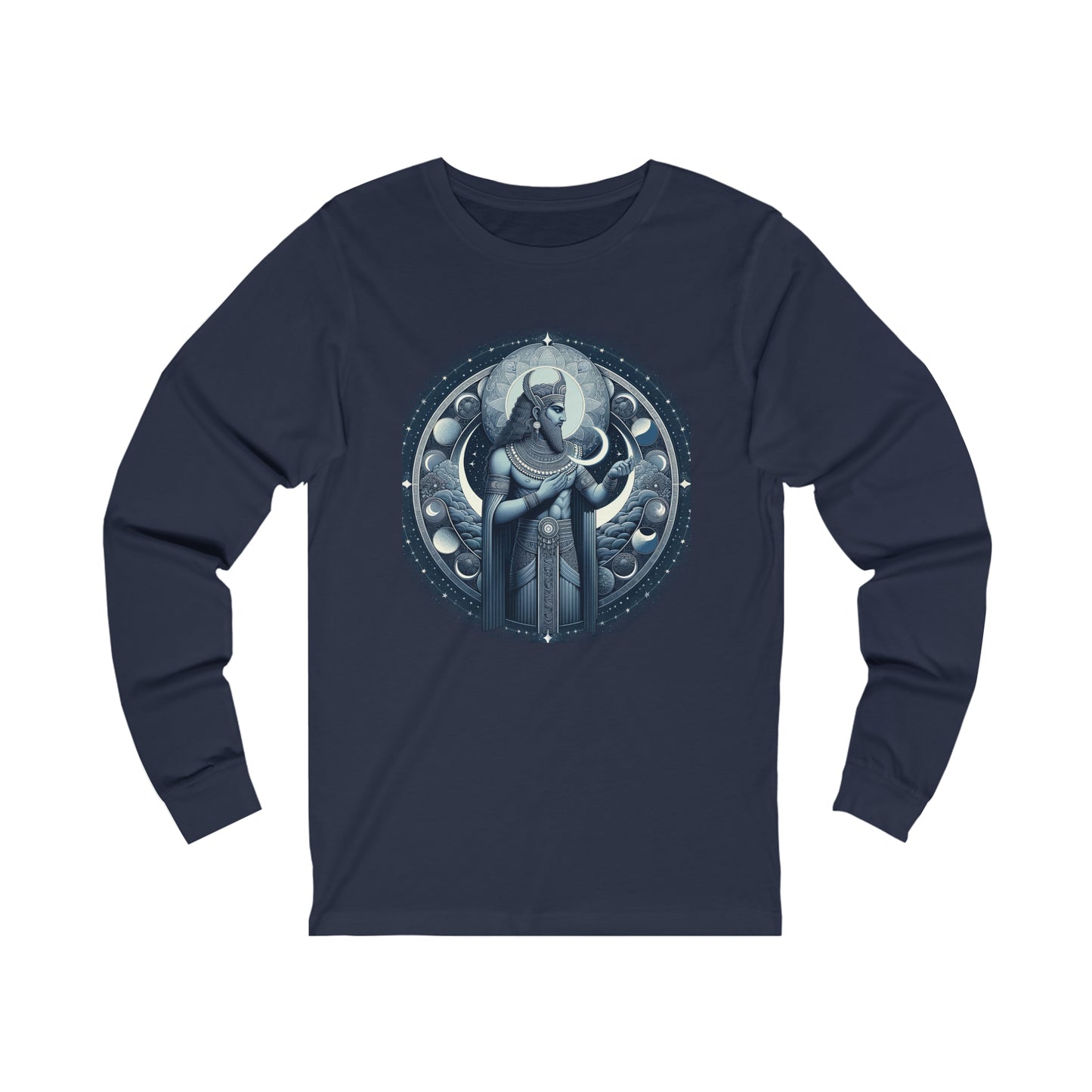 Sin: Sumerian Moon God Long Sleeve Tee