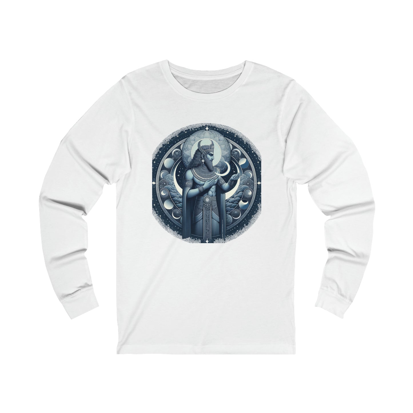 Sin: Sumerian Moon God Long Sleeve Tee