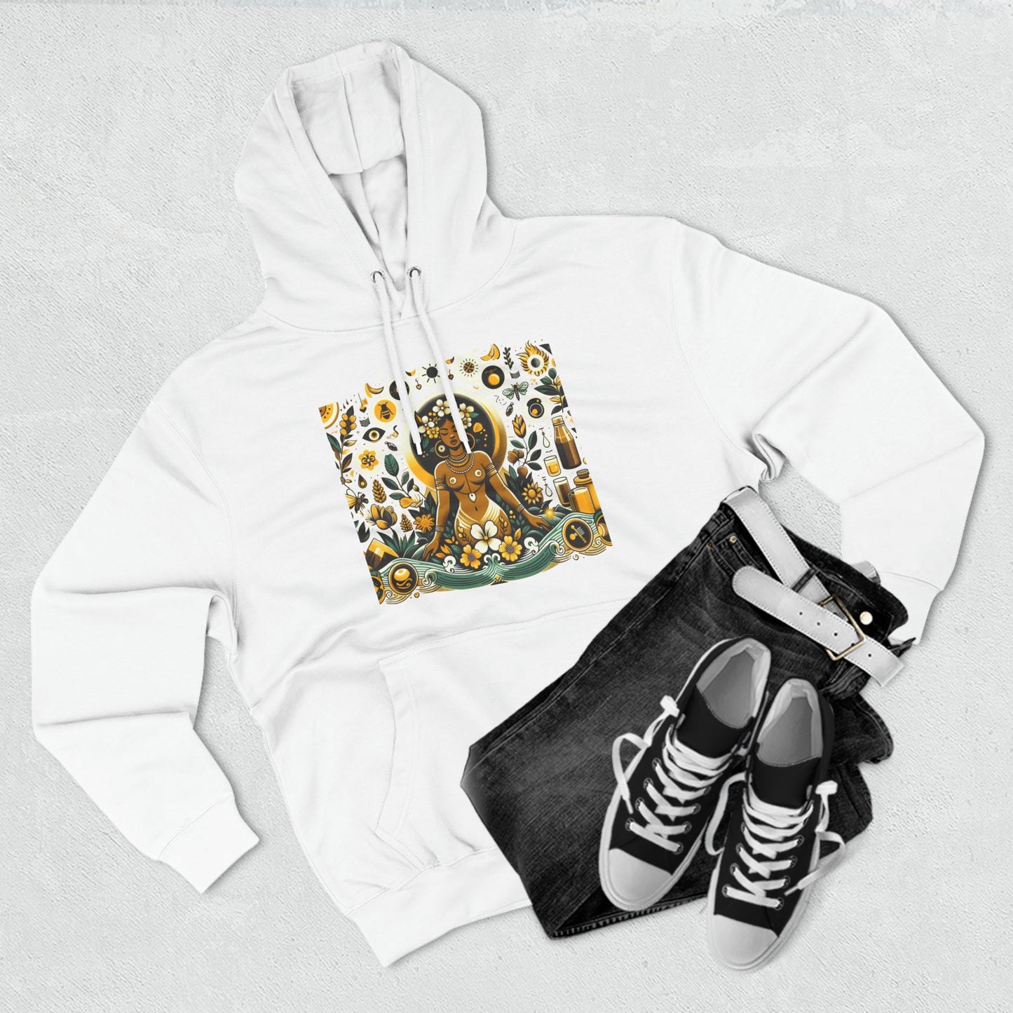 Oshun: Yoruba Goddess of Fertility Hoodie