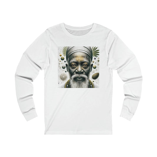 Orunmila: Yoruba God of Wisdom Long Sleeve Tee