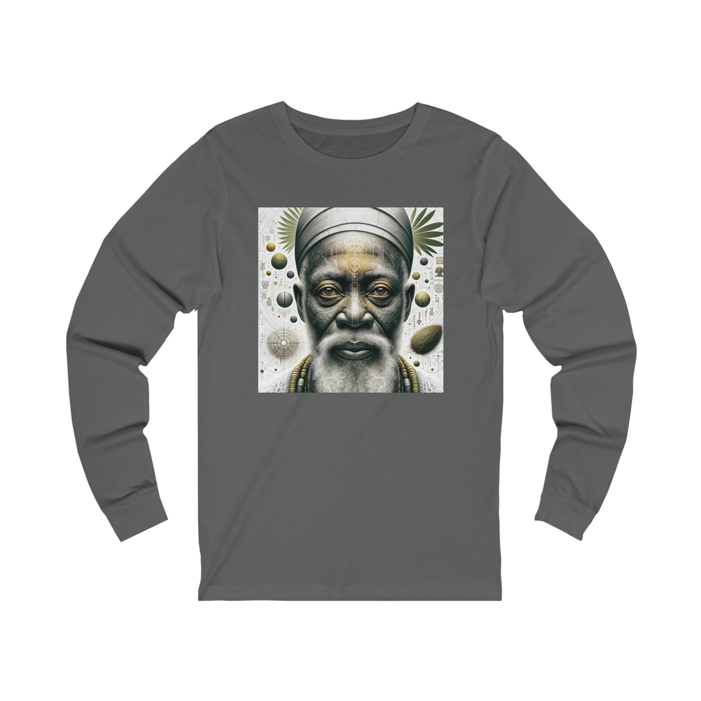 Orunmila: Yoruba God of Wisdom Long Sleeve Tee