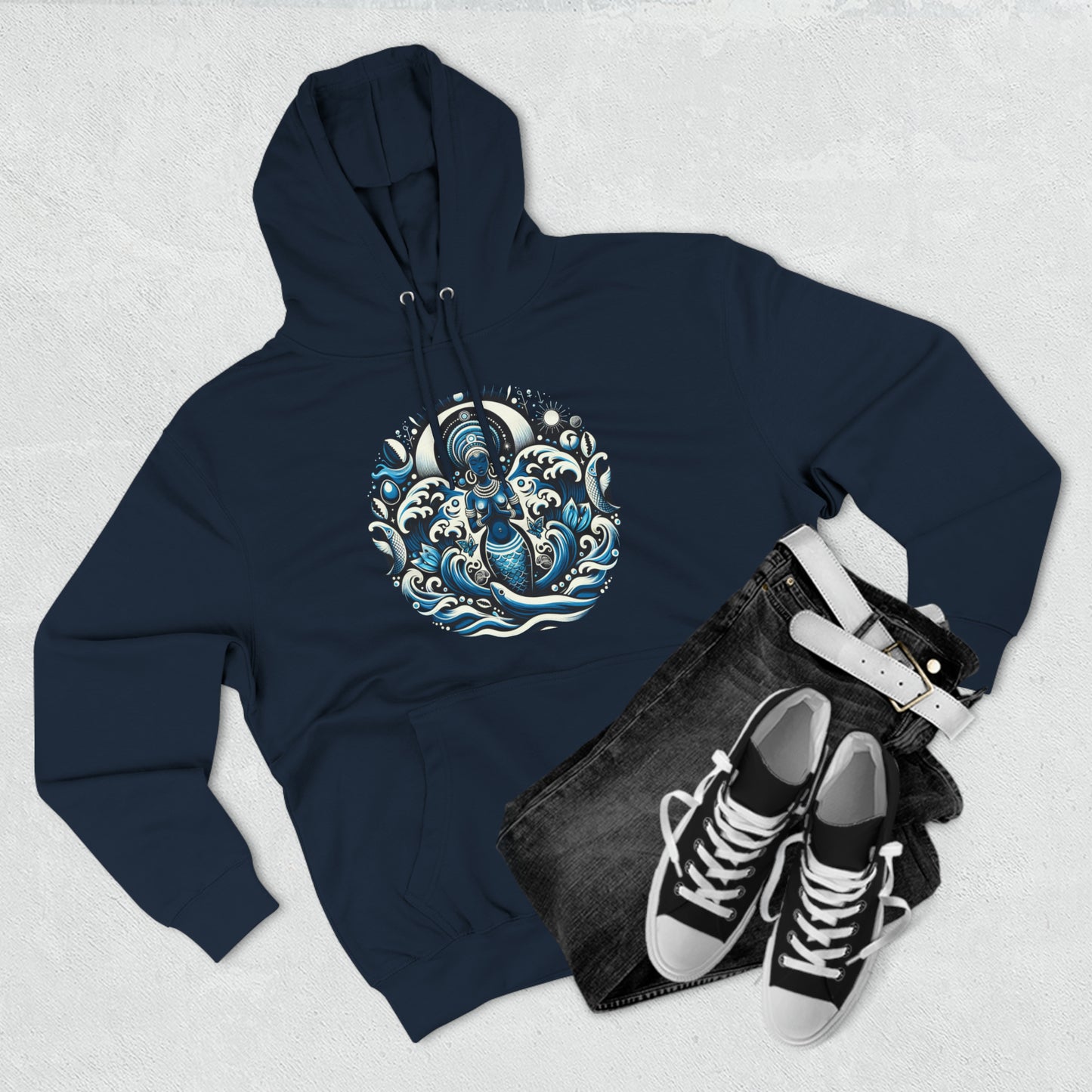 Yemoja: Yoruba Queen of the Sea Hoodie