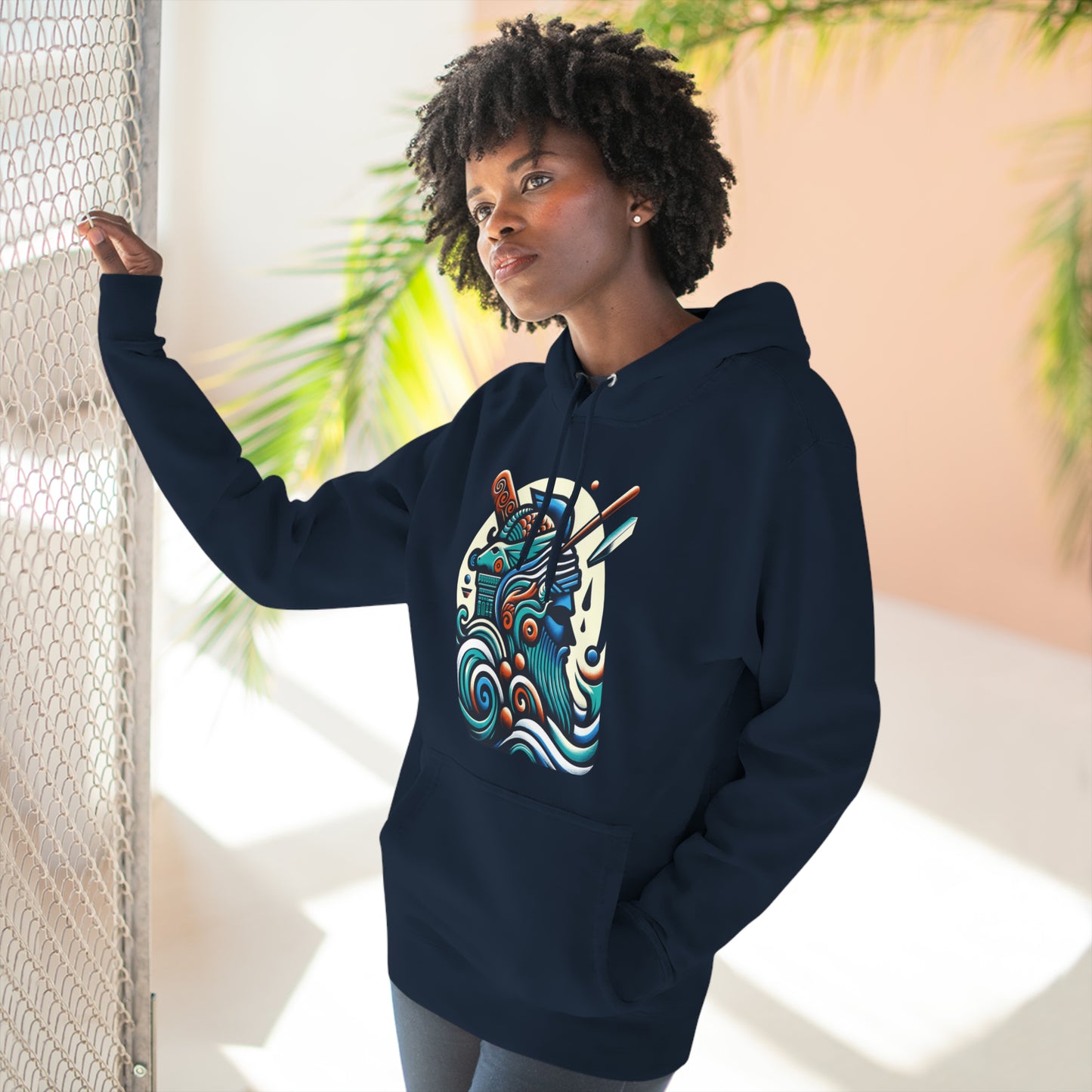 Enki: Sumerian Water Deity Hoodie