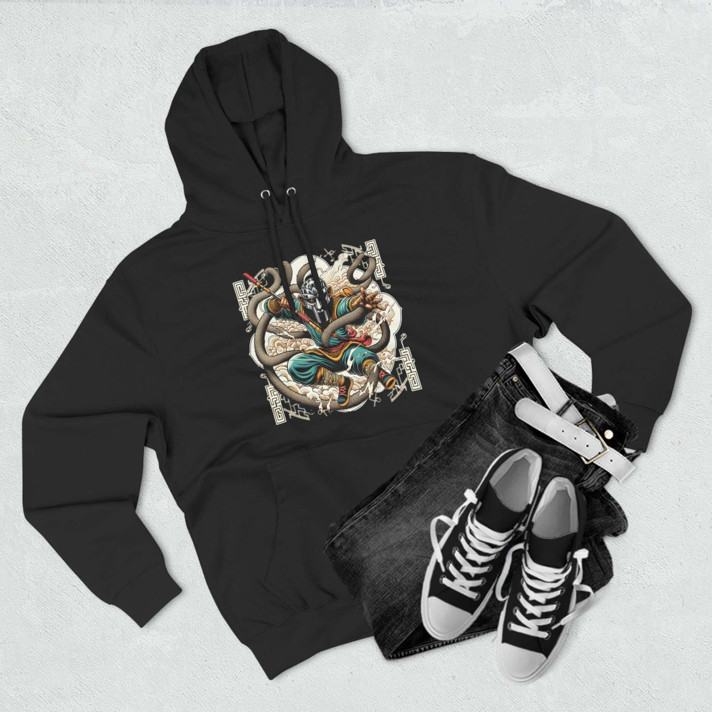 MF SUN WUKONG Warrior Hoodie - MF DOOM Mythology