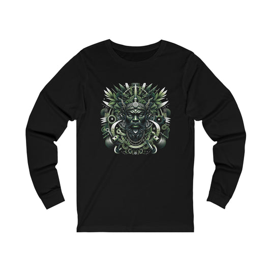 Ogun: Yoruba Patron of Hunters Long Sleeve Tee