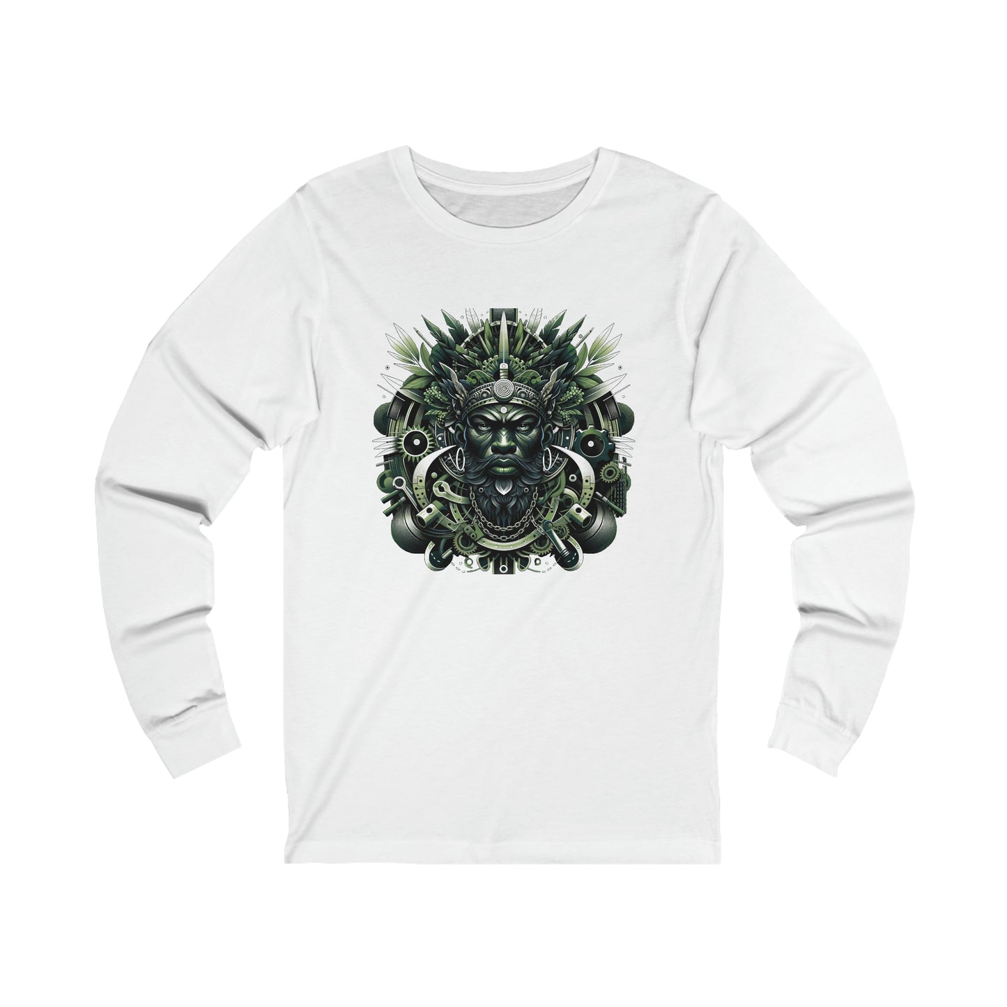 Ogun: Yoruba Patron of Hunters Long Sleeve Tee