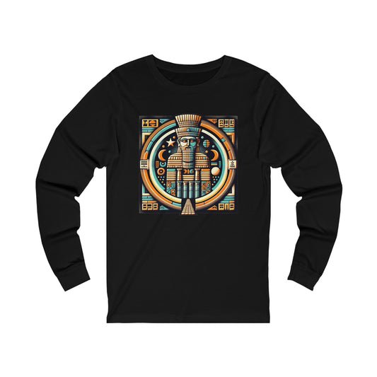 An: Sumerian Sky God Long Sleeve Tee