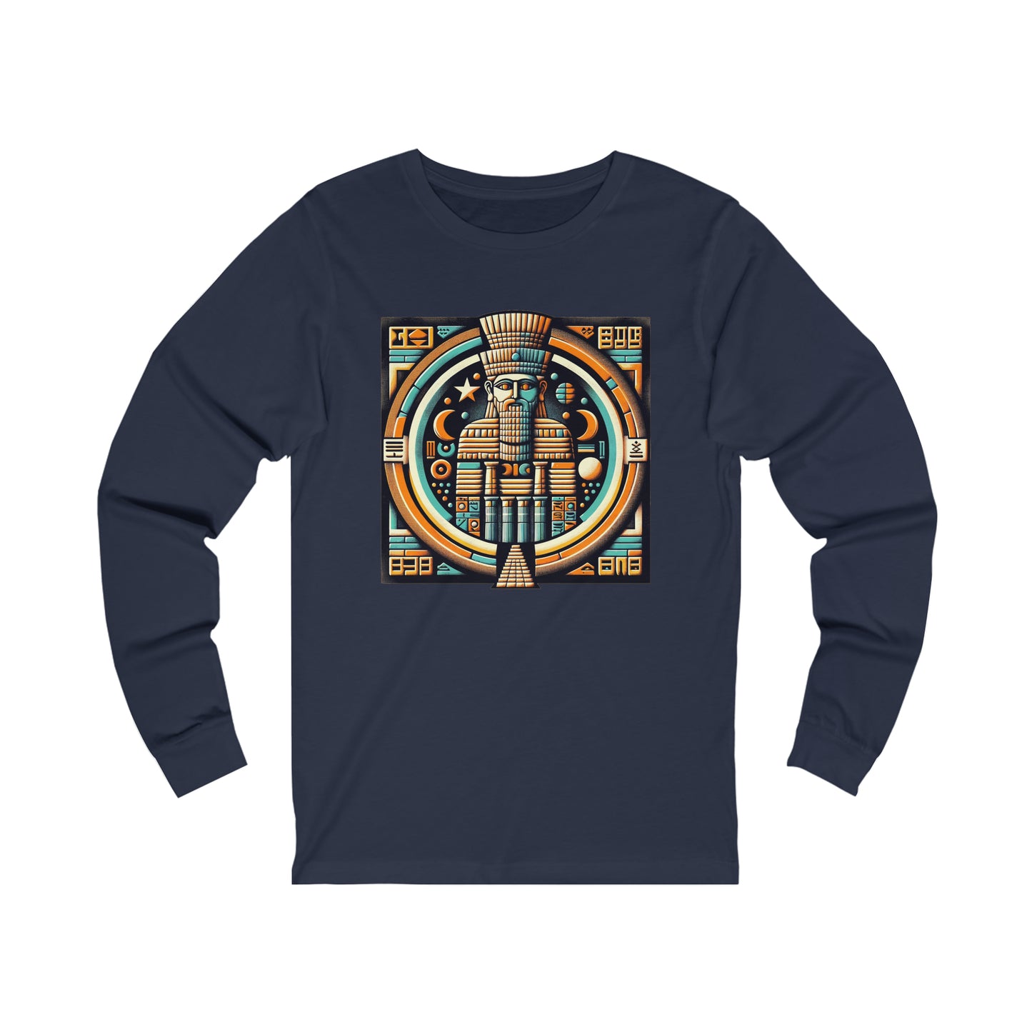 An: Sumerian Sky God Long Sleeve Tee