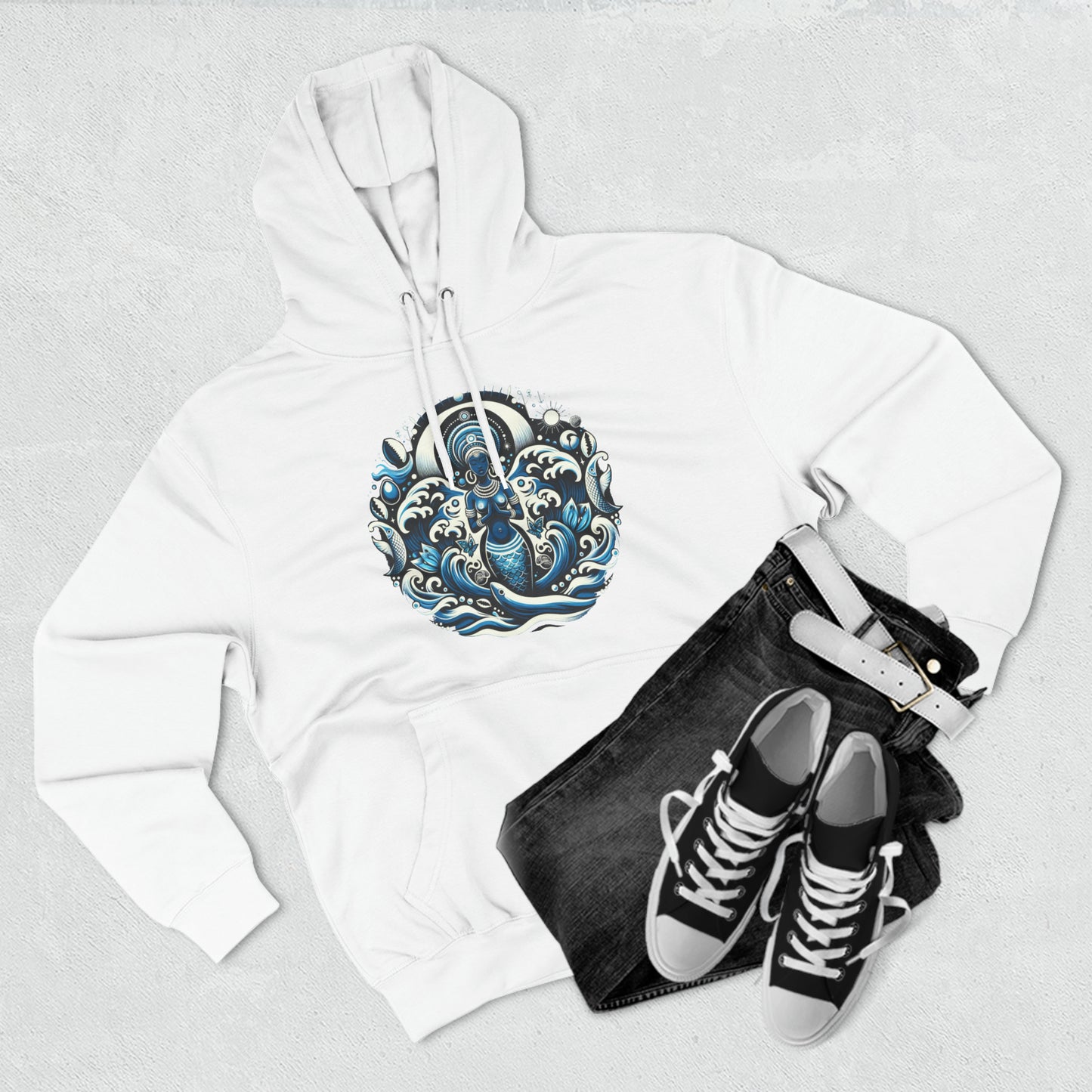 Yemoja: Yoruba Queen of the Sea Hoodie