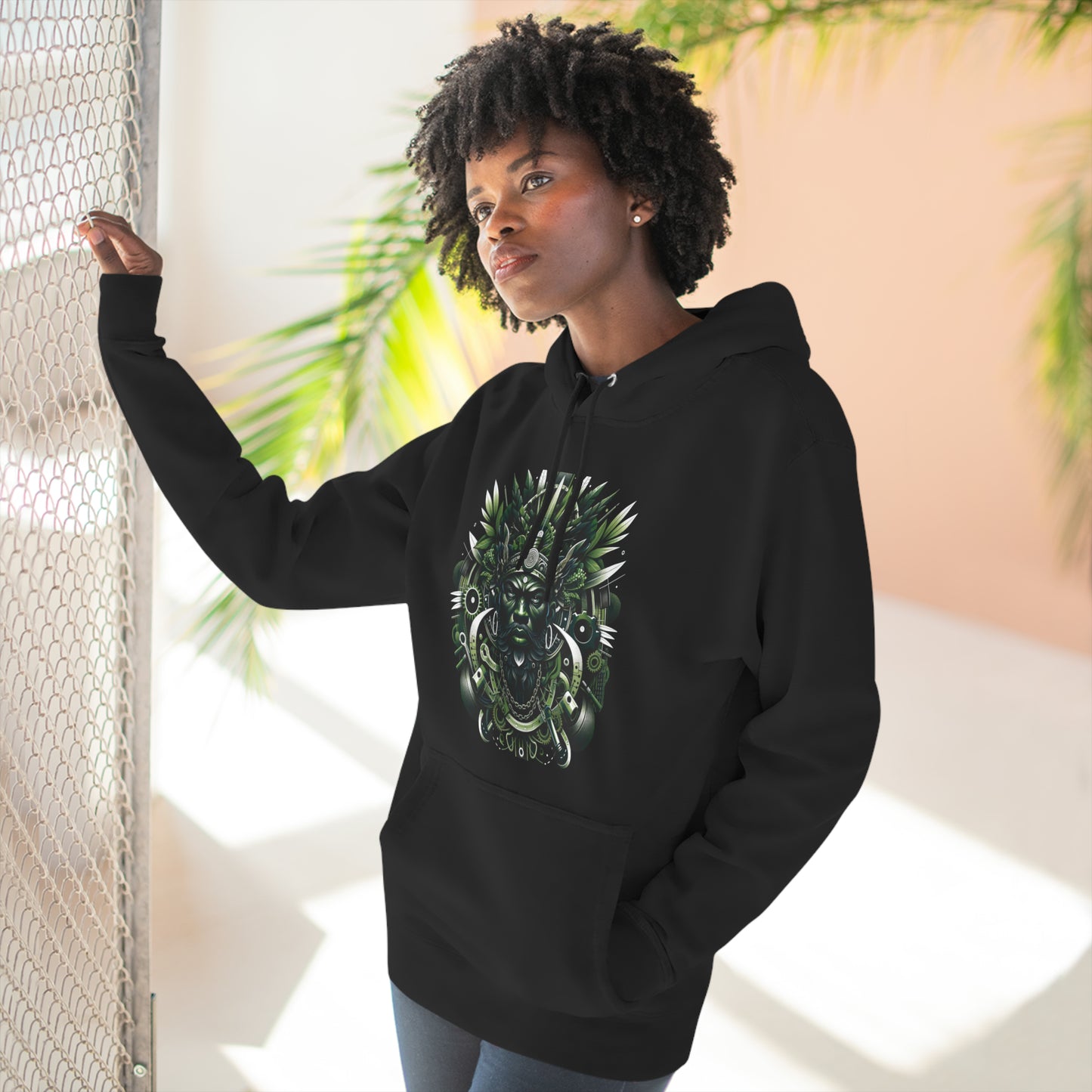 Ogun: Yoruba Patron of Hunters Hoodie